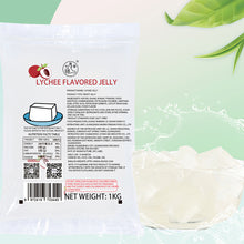 Carregar imagem no visualizador da galeria, The most popular dessert shop of China supplier supplies small ingredients lychee jelly grape jelly 1KG/Lychee jelly 1KG high quality raw material instant jelly at affordable price wholesale