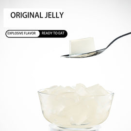 China supplier factory direct sales original jelly pudding fast food affordable colorful jelly/Thumb bubble tea shop syrup syrup ingredients original jelly instant pudding 1KG