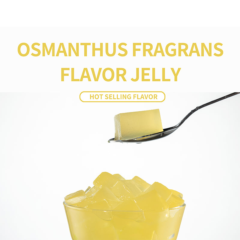 Thumb 1KG delicious jelly pudding, osmanthus flavor, grape flavor, milk tea shop small ingredients wholesale/HOT-SELLING JELLY BUBBLE TEA SHOP SPECIAL INGREDIENT OSMANTHUS JELLY FAST FOOD 1KG