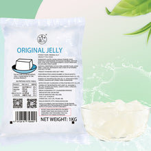Load image into Gallery viewer, China supplier factory direct sales original jelly pudding fast food affordable colorful jelly/Thumb bubble tea shop syrup syrup ingredients original jelly instant pudding 1KG