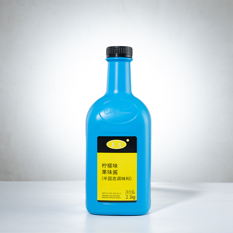 Lemon juice concentrate, jam thick pulp, 2.1kg, milk tea, fruit tea, smoothie raw materials, commercial drinks, stall wholesale/Donghui lemon juice drink thick pulp 2.1kg bubble tea raw fruit tea juice lemon tea commercial