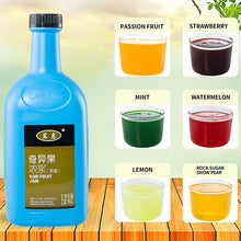 Load image into Gallery viewer, Donghui kiwifruit jam wholesale grape jam, passion fruit jam, mango jam, ice powder, commercial baking pastry ingredients/Hot Selling High Quality Kiwi Juice Ice Drink 2.1kg Fruit Tea Bubble tea Special Household Pack Drink