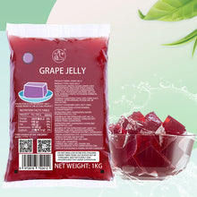 Cargar imagen en el visor de la galería, ry Milk Tea Making 1KG/1KG grape flavor jelly pudding, fast food dessert shop, small ingredients, affordable price, factory direct sales