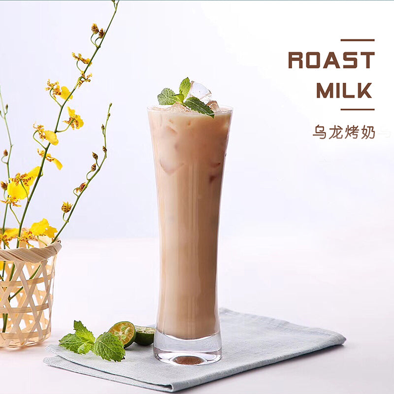 Roasted milk syrup, milk tea drink, boba tea drink dessert bubble tea tapioca drink/Concentrated syrup, roasted milk syrup, used in soft drinks and desserts coffee drinks baked smoothies