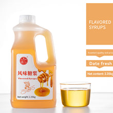 تحميل الصورة إلى عارض المعرض، Thumb Hot Selling Product 2.5KG Golden Fructose Flavored Syrup Milk Tea Shop Special High-quality Smoothie/Thumb Premium Factory Supply New 2.5KG Concentrated Syrup Dessert Beverage Baking