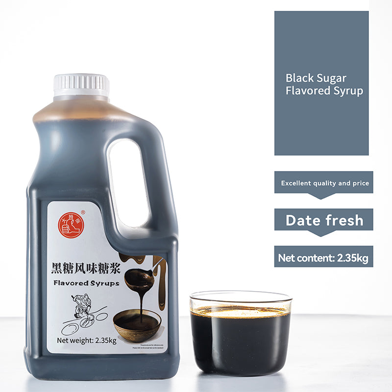 Roasted milk syrup, milk tea drink, boba tea drink dessert bubble tea tapioca drink/Concentrated syrup, roasted milk syrup, used in soft drinks and desserts coffee drinks baked smoothies