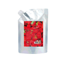 Zumo de fresa Viggo en bolsitas multiusos, partículas finas, hielo raspado, tienda de postres